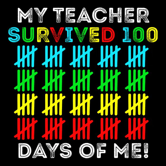 My Teacher Survived 100 Days Of Me 100 Days Of School Gift Backpack