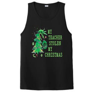 My Teacher Stolen My Christmas Funny For Student Teacher PosiCharge Competitor Tank