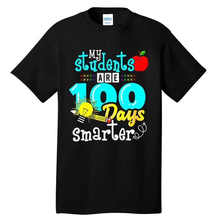 My Teacher Survived 100 Days Of Me Funny Tall T-Shirt