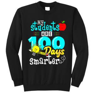 My Teacher Survived 100 Days Of Me Funny Tall Sweatshirt