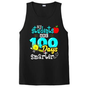 My Teacher Survived 100 Days Of Me Funny PosiCharge Competitor Tank