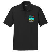 My Teacher Survived 100 Days Of Me Funny PosiCharge RacerMesh Polo