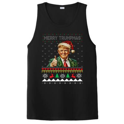 Merry Trumpmas Santa Trumpchristmas Pajamas Funny PosiCharge Competitor Tank