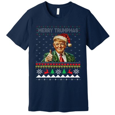 Merry Trumpmas Santa Trumpchristmas Pajamas Funny Premium T-Shirt