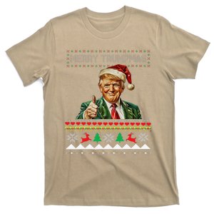 Merry Trumpmas Santa Trumpchristmas Pajamas Funny T-Shirt