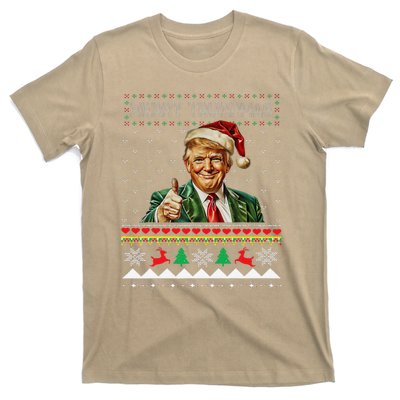 Merry Trumpmas Santa Trumpchristmas Pajamas Funny T-Shirt