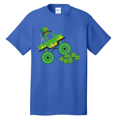 Monster Truck St Patrick Day Funny Gift Tall T-Shirt