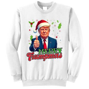 Merry Trumpmas Santa Trump Christmas Sweatshirt