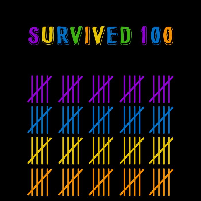 My Teacher Survived 100 Days Of Me Funny 16oz Travel Tumbler