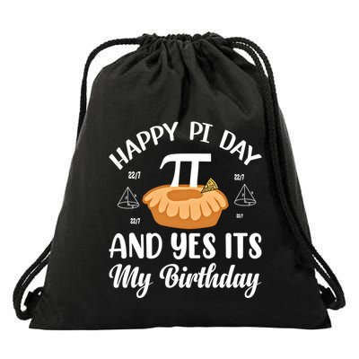 Math Teacher Student Birthday Funny Gift Happy Pi Day Great Gift Drawstring Bag