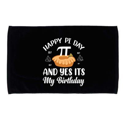 Math Teacher Student Birthday Funny Gift Happy Pi Day Great Gift Microfiber Hand Towel