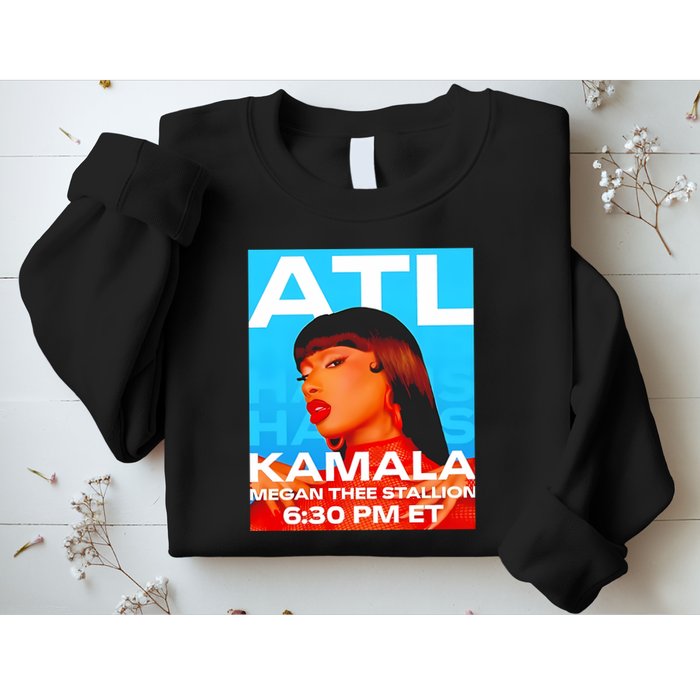 Megan Thee Stallion Set To Perform In Atlanta For Kamala Sweatshirt