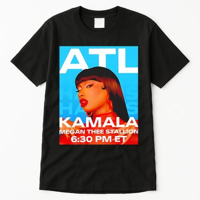Megan Thee Stallion Set To Perform In Atlanta For Kamala Tall T-Shirt