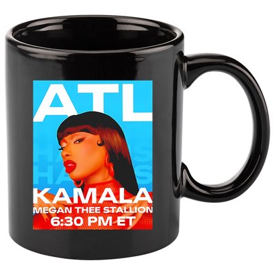 Megan Thee Stallion Set To Perform In Atlanta For Kamala 11oz C Handle Ceramic Mug