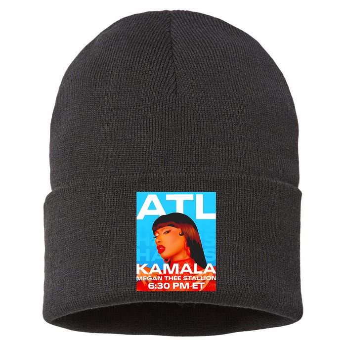 Megan Thee Stallion Set To Perform In Atlanta For Kamala Sustainable Knit Beanie