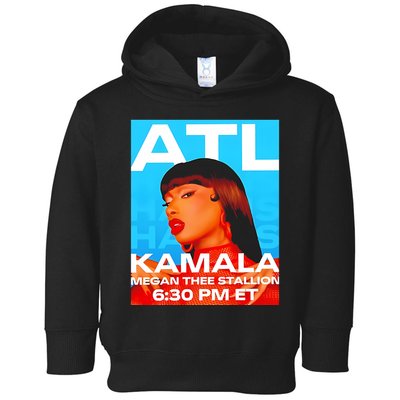 Megan Thee Stallion Set To Perform In Atlanta For Kamala Toddler Hoodie