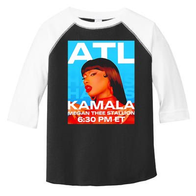 Megan Thee Stallion Set To Perform In Atlanta For Kamala Toddler Fine Jersey T-Shirt
