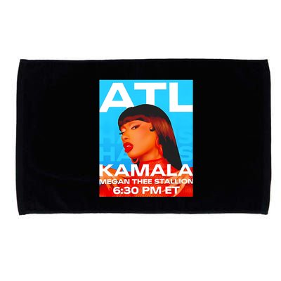 Megan Thee Stallion Set To Perform In Atlanta For Kamala Microfiber Hand Towel