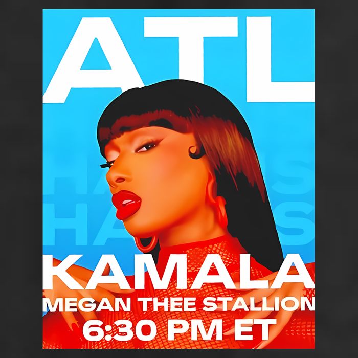Megan Thee Stallion Set To Perform In Atlanta For Kamala Microfiber Hand Towel