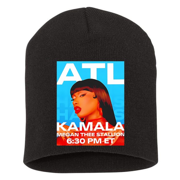 Megan Thee Stallion Set To Perform In Atlanta For Kamala Short Acrylic Beanie