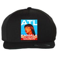 Megan Thee Stallion Set To Perform In Atlanta For Kamala Wool Snapback Cap