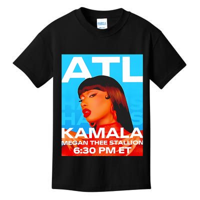 Megan Thee Stallion Set To Perform In Atlanta For Kamala Kids T-Shirt