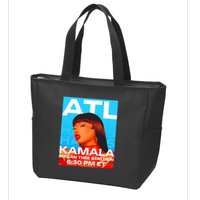 Megan Thee Stallion Set To Perform In Atlanta For Kamala Zip Tote Bag