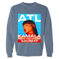 Megan Thee Stallion Set To Perform In Atlanta For Kamala Garment-Dyed Sweatshirt