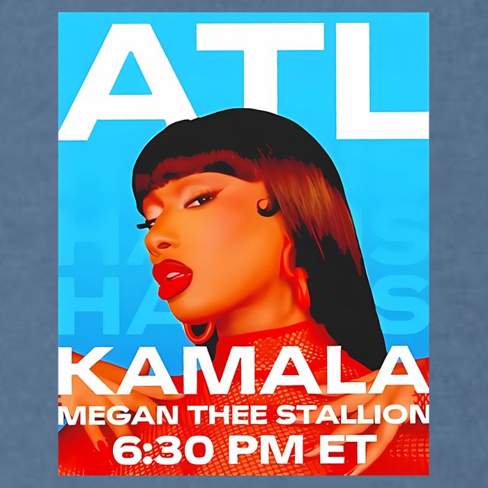 Megan Thee Stallion Set To Perform In Atlanta For Kamala Garment-Dyed Sweatshirt