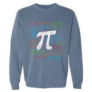 Math Teacher Student Happy Pi Day Great Gift Garment-Dyed Sweatshirt