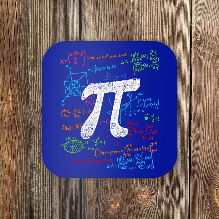 Math Teacher Student Happy Pi Day Great Gift Coaster