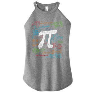 Math Teacher Student Happy Pi Day Great Gift Women's Perfect Tri Rocker Tank