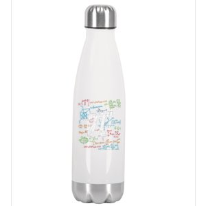 Math Teacher Student Happy Pi Day Great Gift Stainless Steel Insulated Water Bottle