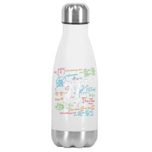 Math Teacher Student Happy Pi Day Great Gift Stainless Steel Insulated Water Bottle