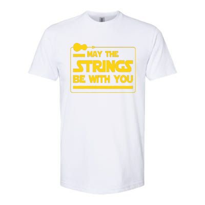 May The Strings Be With You Violinist Violin Player Softstyle CVC T-Shirt