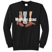 My Three Sons Shoes Retro Lover Gift Sweatshirt