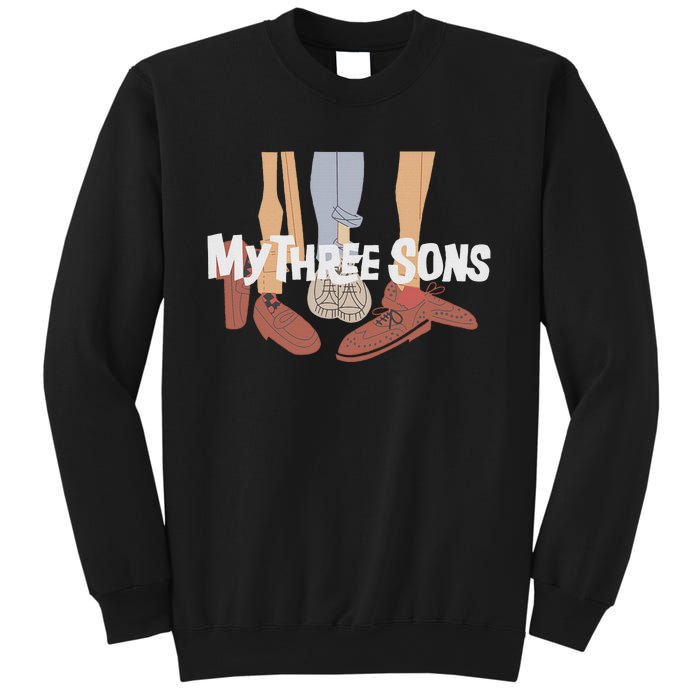 My Three Sons Shoes Retro Lover Gift Sweatshirt