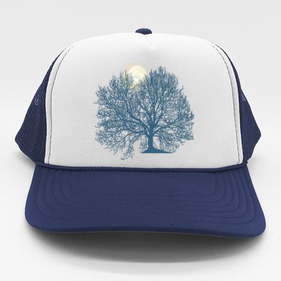 Moon Tree Star Trucker Hat