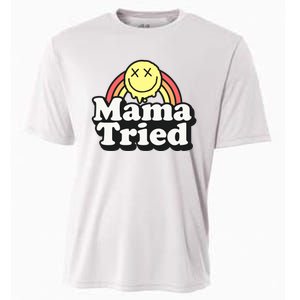 Mama Tried Sarcastic Cooling Performance Crew T-Shirt