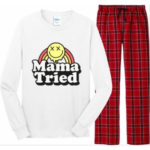 Mama Tried Sarcastic Long Sleeve Pajama Set