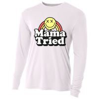 Mama Tried Sarcastic Cooling Performance Long Sleeve Crew