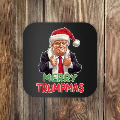 Merry Trumpmas Santa Claus Donald Trump Coaster