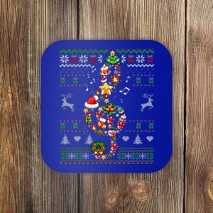 Musical Teacher Sing Carol Gift Coaster