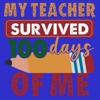 My Teacher Survived 100 Days Of Me Funny Student 100 Days Gift Mesh Reversible Basketball Jersey Tank