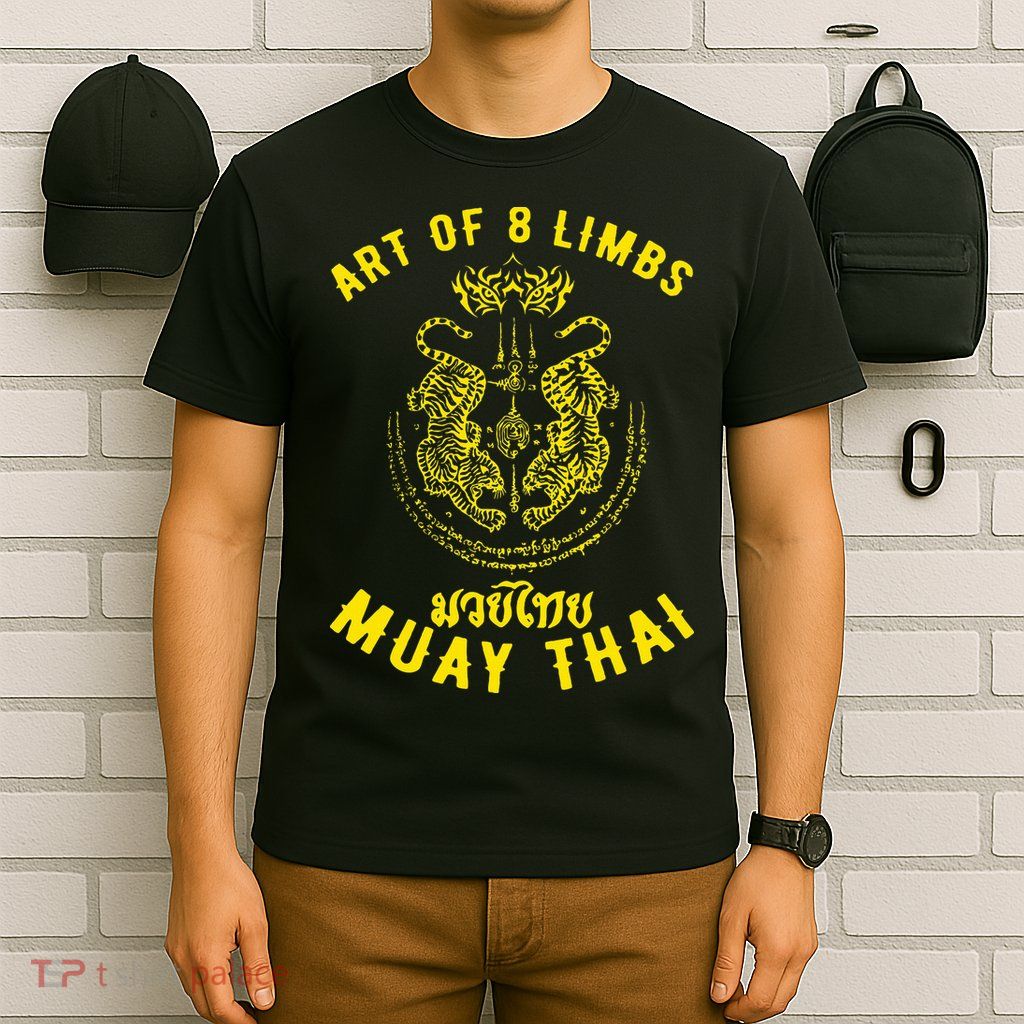 MMA Tiger Street fight Muay Thai Kickboxing  T-Shirt