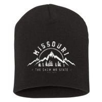 Missouri The Show Me State Est 1821 Vintage Mountains Gift Short Acrylic Beanie