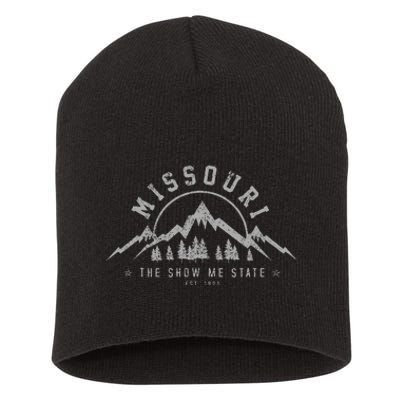 Missouri The Show Me State Usa America Souvenir Short Acrylic Beanie