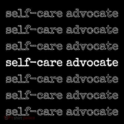 Mindfulness Therapists Selfcare Advocate Vneck T-Shirt