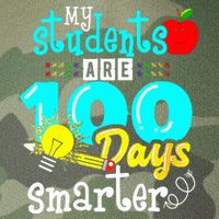 My Teacher Survived 100 Days Of Me Funny 100 Days Of School  Legacy Tie Dye Trucker Hat