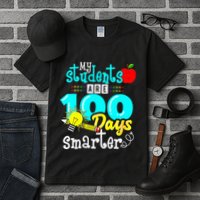 My Teacher Survived 100 Days Of Me Funny 100 Days Of School  Tall T-Shirt